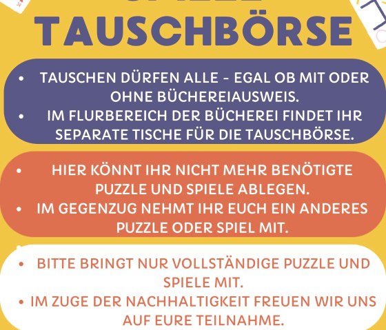 Spiele Tauschbörse(1)