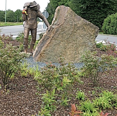 Statue du contrebandier Mützenich, © Jaqueline Huppertz