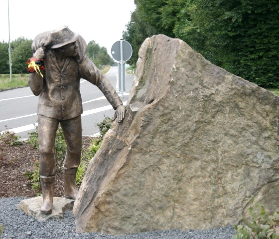 Schmuggler-Denkmal in Mützenich, © Jacqueline Huppertz