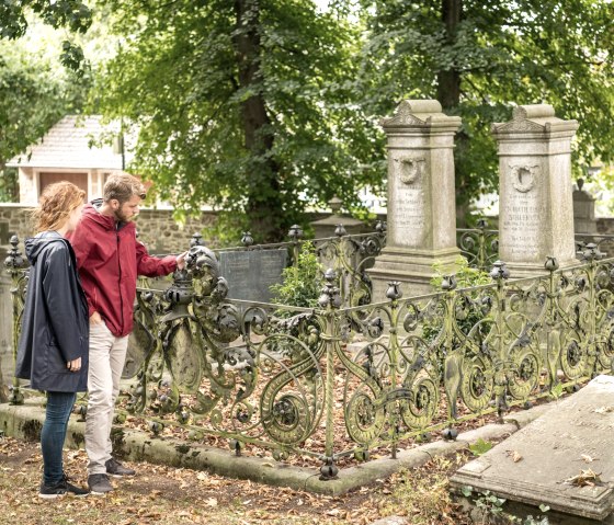 Kupfermeisterfriedhof Grabstätte, © Fotos: Dominik Ketz / Stolberg-Touristik