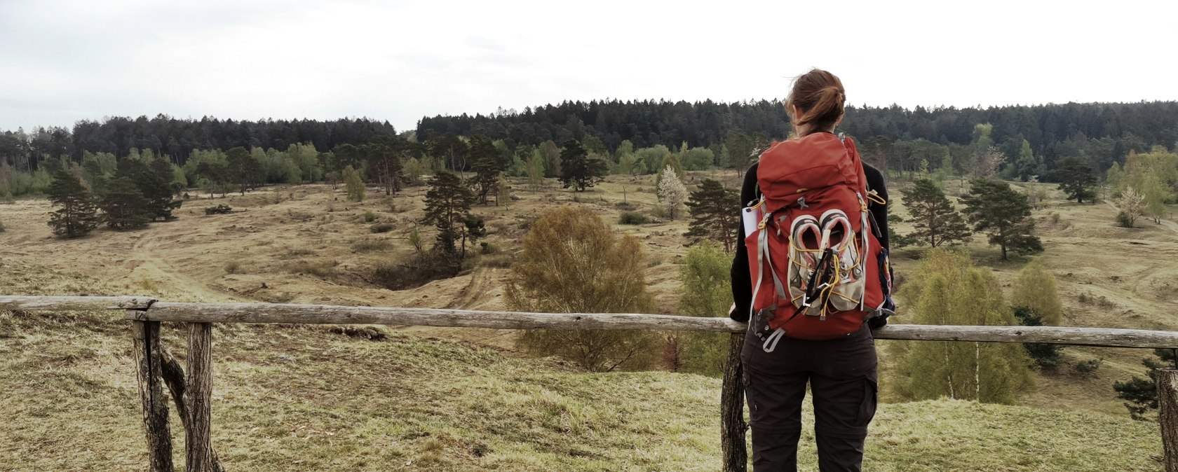 Wanderin am Schlangenberg