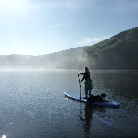 Stand-Up-Paddeln Rursee, © Christina Bauer