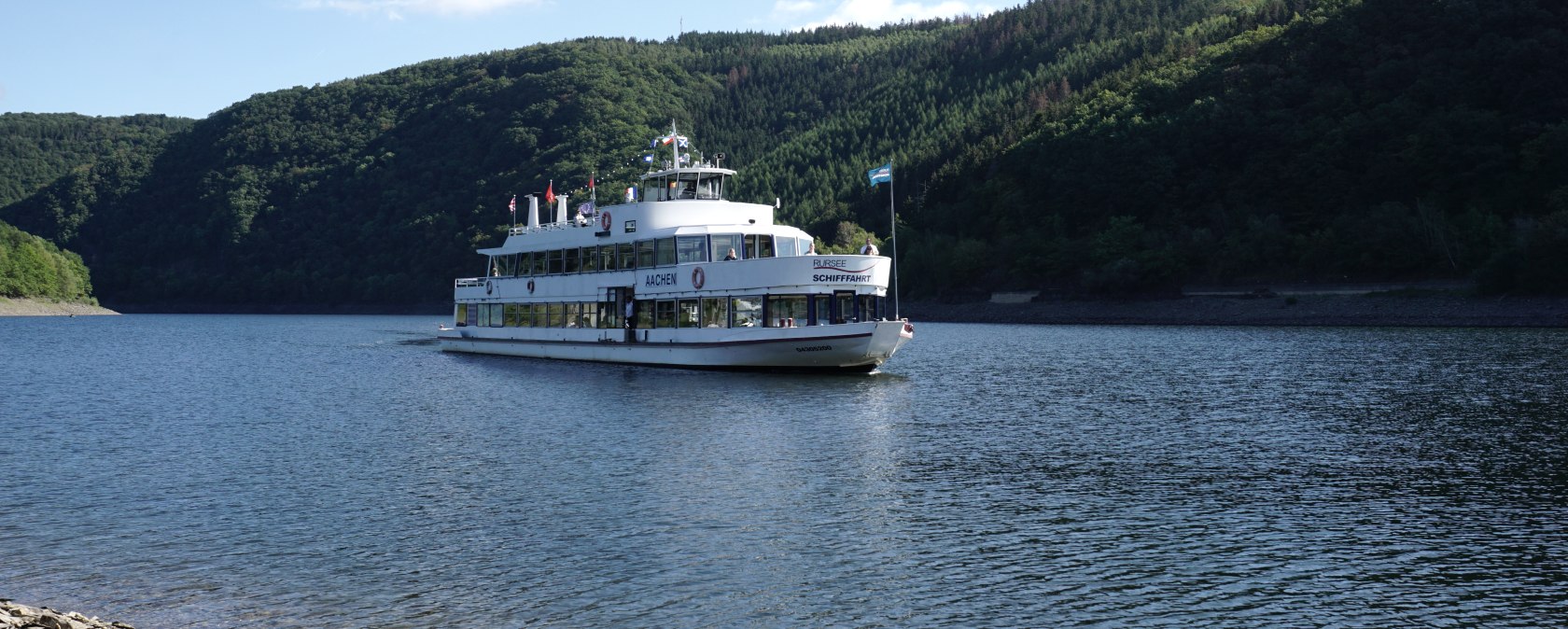 Rursee-Schifffahrt, © Karen Richter