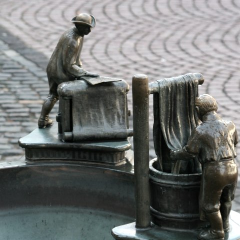 Tuchmacherbrunnen in Monschau