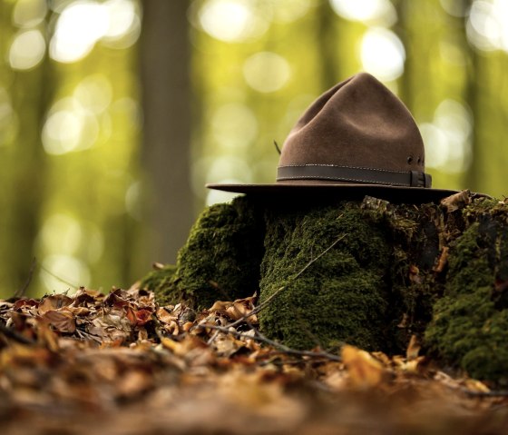 Chapeau de ranger, typique des rangers du parc national de l'Eifel, © Tourismus NRW e.V.