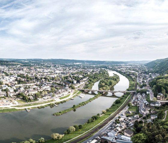 Blick auf Trier, Ziel des Eifelsteigs, © Eifel Tourismus GmbH, D. Ketz