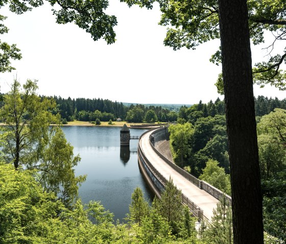 The Dreilägerbach dam on the Eifelsteig trail, © Eifel Tourismus GmbH, D. Ketz