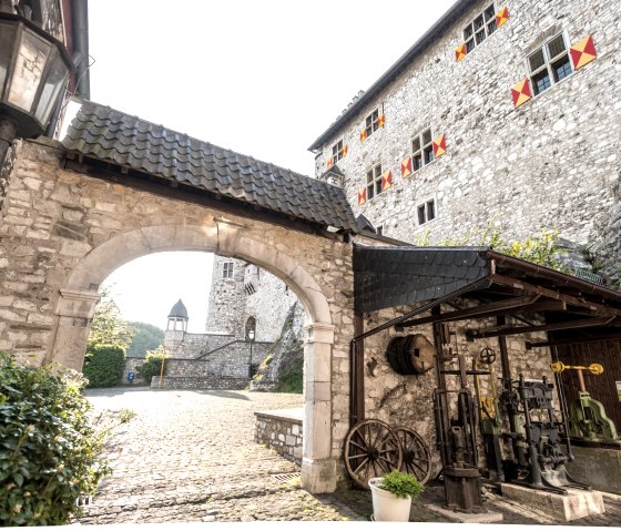 Torbogen an der Burg Stolberg, © Städteregion Aachen, Dominik Ketz