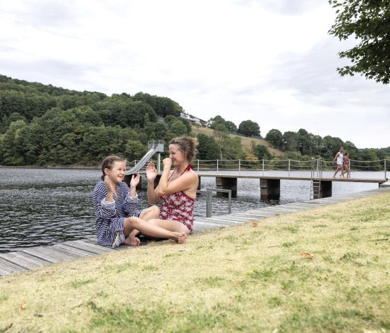 Familienspaß Naturerlebnisbad Einruhr, © Eifel Tourismus GmbH, Tobias Vollmer