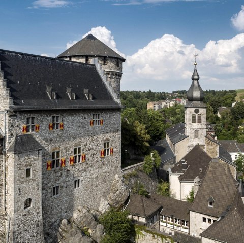 Burg Stolberg  und Altstadt, © Städteregion Aachen, Dominik Ketz