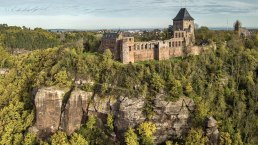 Uitzicht op kasteel Nideggen, © Eifel Tourismus GmbH, Dominik Ketz