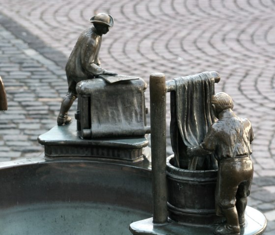 Tuchmacherbrunnen in Monschau