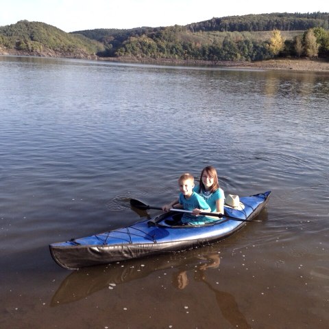 Kajakspaß auf dem Rursee, © C.Freuen