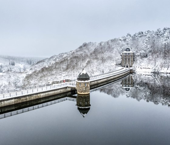 Dreilägerbachtalsperre im Winter, © Eifel-Tourismus GmbH, D. Ketz