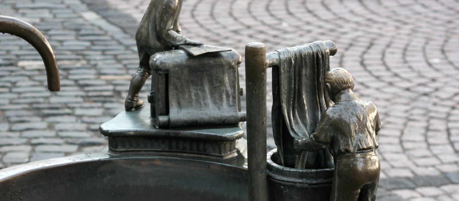 Tuchmacherbrunnen in Monschau