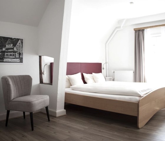 Schlafzimmer App. "An der Aukirche", © Hotel Flosdorff