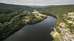 Blick ins Tal von Einruhr am Eifelsteig, © Eifel Tourismus/D. Ketz