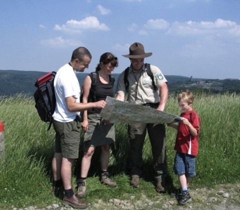 Ranger im Nationalpark Eifel, © Nationalparkforstamt Eifel, Autor: Malte Wetzel