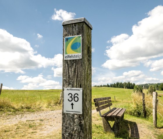 Wegmakierung, © Eifel Tourismus GmbH, Dominik Ketz