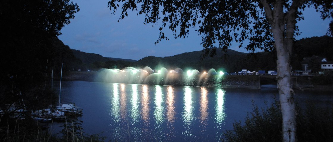 Rursee in Flammen, © Rursee in Flammen