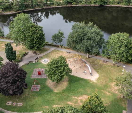 Spielplatz Einruhr am Obersee, © Eifel Tourismus GmbH, Tobias Vollmer