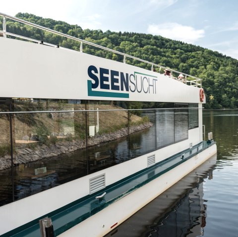 Schip Seensucht Obersee, © Eifel Tourismus GmbH, Dominik Ketz