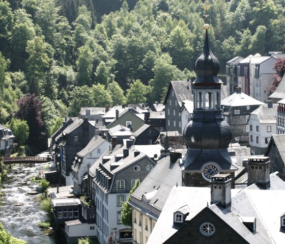 Monschau von oben, © Monschau-Touristik