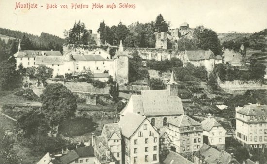 Historische Aufnahme von Monschau