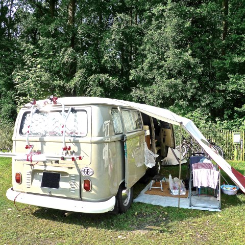 Camping VW Bus, © pixabay